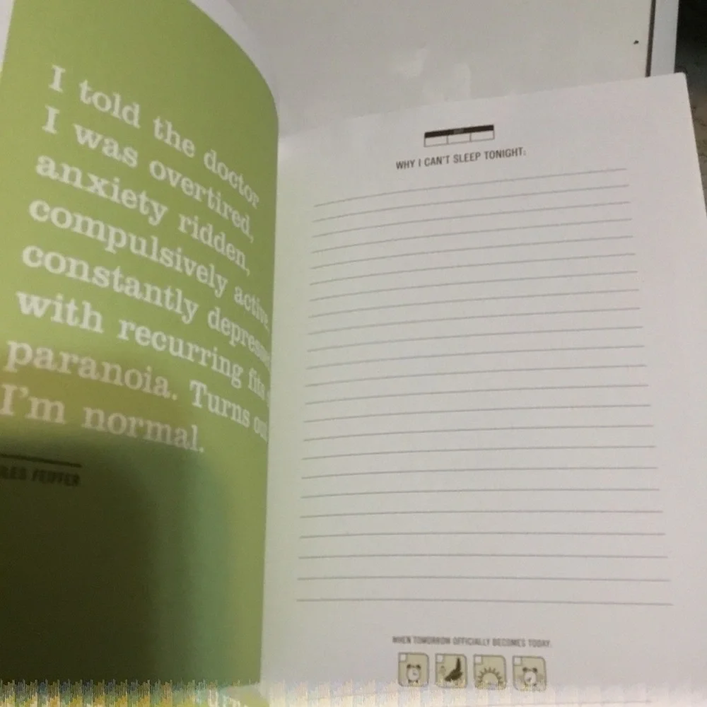 I Can’t Sleep Journal